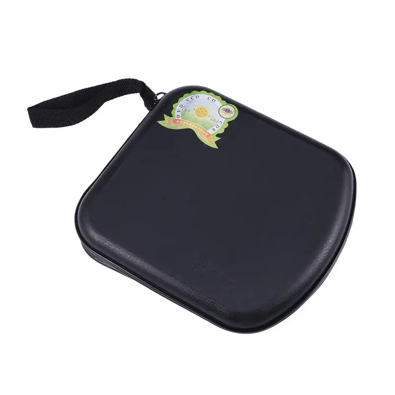 Портативный прозрачный пластиковый 40 CD DVD VCD дисковый держатель коробка для