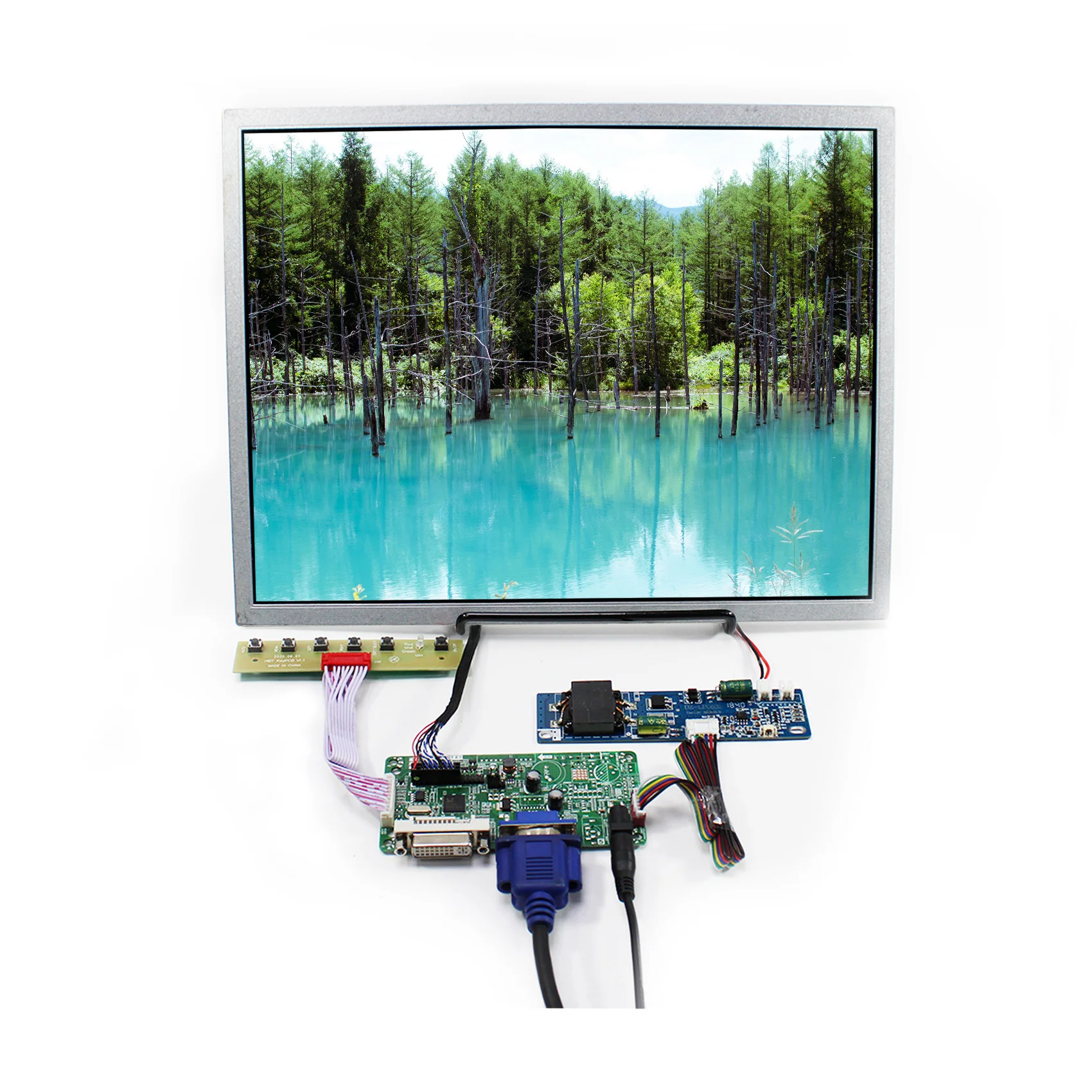 

15.0"G150XGE-L04-1000 1024X768 1000nit LCD Screen with DVI VGA LCD LVDS Controller Board