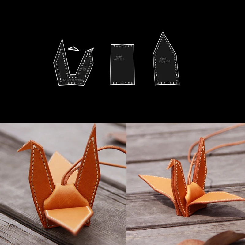 1 комплект Акриловый шаблон для трафарета DIY кожа ручной милый крана с застежкой