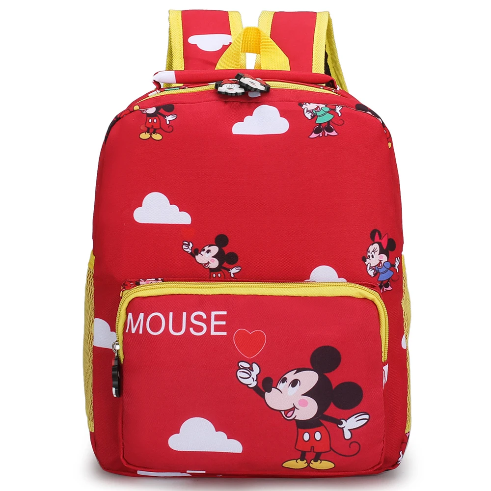 Рюкзак с мультипликационным изображением Микки Мауса для мальчиков и девочек