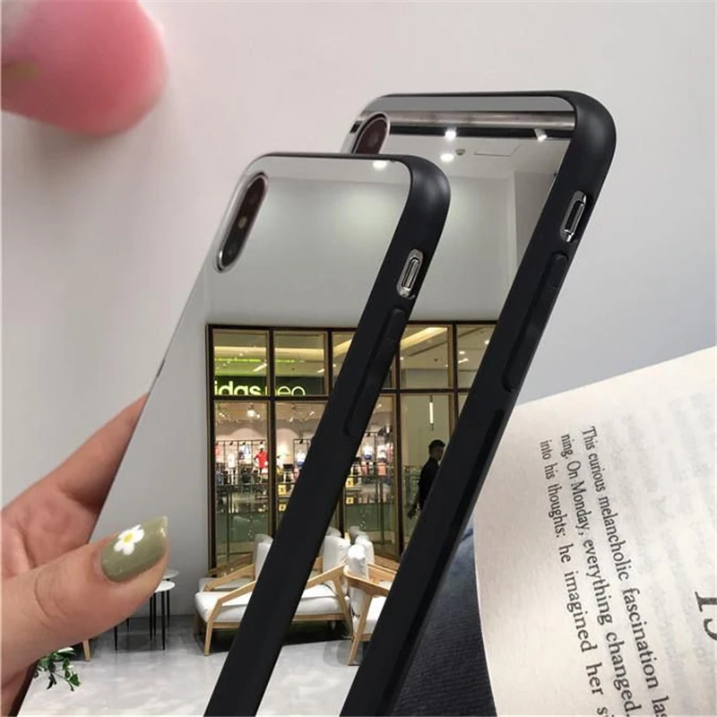 Чехол TRISEOLY для телефона Xiaomi Mi 9 8 Lite роскошный акриловый зеркальный мягкий чехол