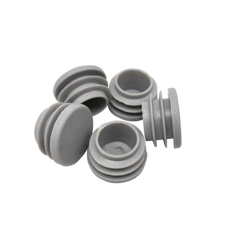 4 16 шт. пластиковая стальная труба отверстие заглушка серый квадратный