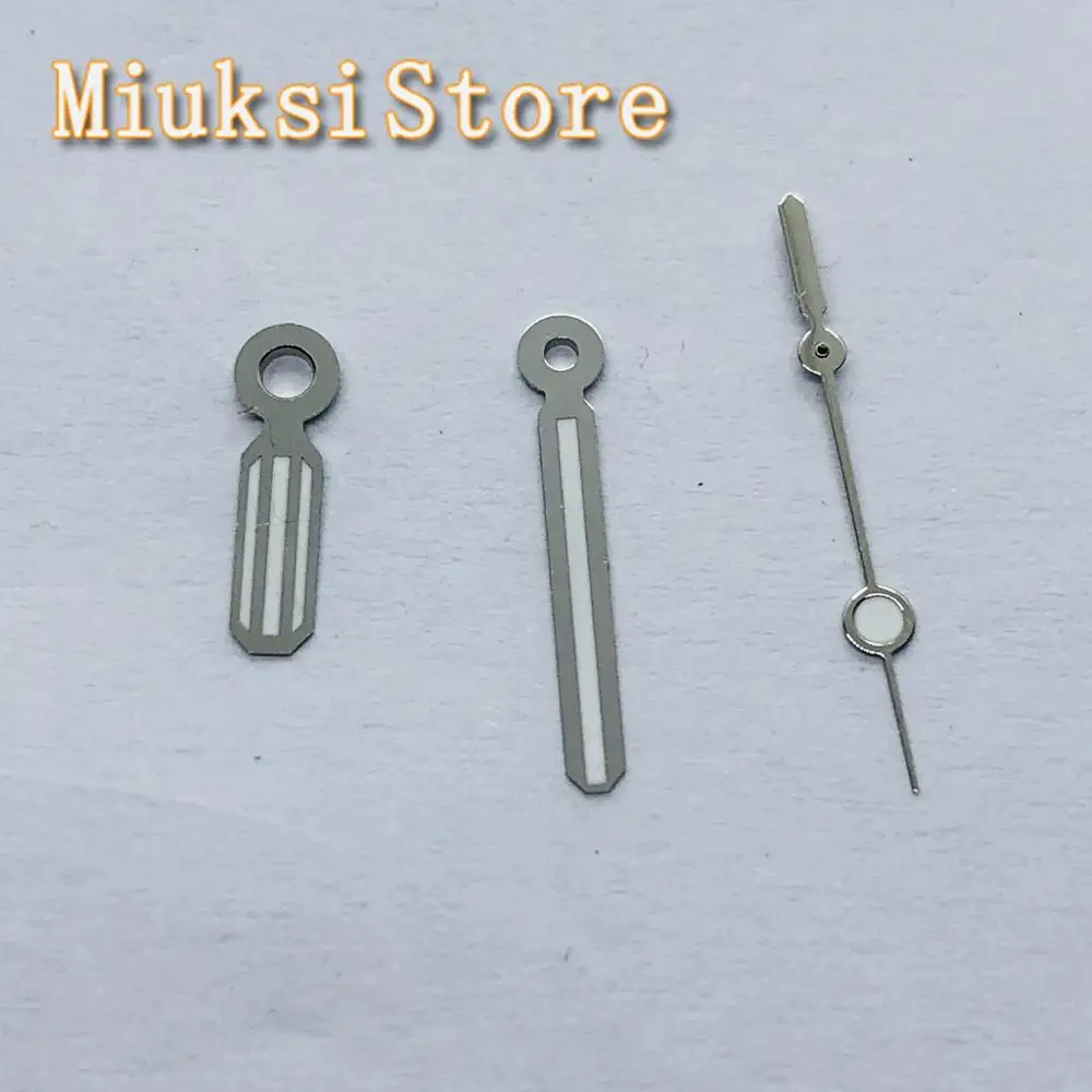 Часы Bliger GMT зеленые светящиеся стрелки подходят для Miyota 8205 8215 821A Mingzhu DG2813 3804