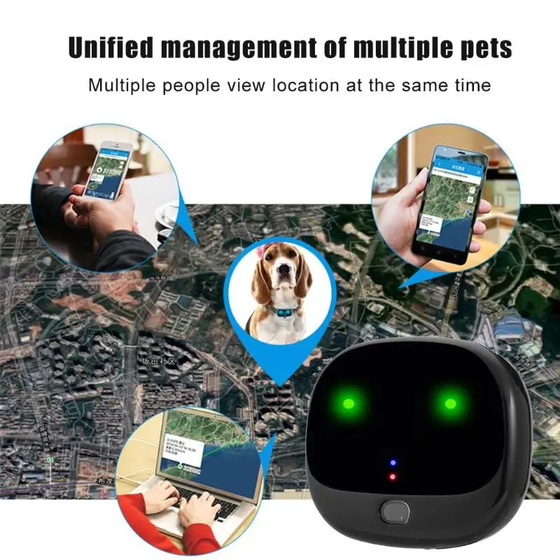 4G LTE 3G WCDMA 2G GSM Networks GPS Pet Bell Finding Function Kinemometer Tracker and WIFI Fence Low Battery Alarm | Безопасность и