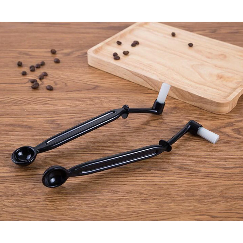 

1 шт. эспрессо Чистящая Щетка для машины с совок Кофе чайник фильтр инструмент для очистки, 22x3.5cm