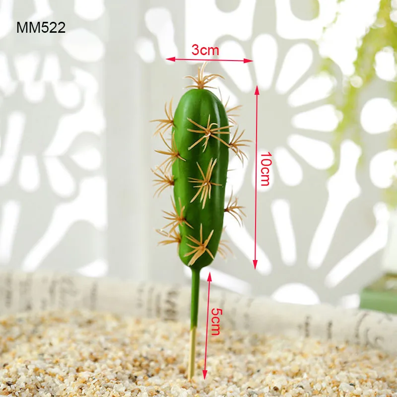 Миниатюрный фальшивый кактус сделай сам пейзаж яркая пустыня спальня домашняя