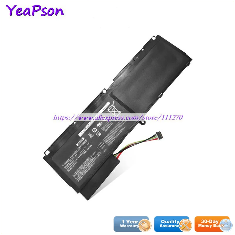 Ноутбук Yeapson 7 4 В 46 Вт · ч подлинный аккумулятор для Samsung AA-PLAN6AR A01AE A01AR A01AU A01SA A01JO