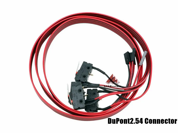 Детали для 3D принтера MINI KOSSEL концевой переключатель Reprap 3 фута 1 метр DIY