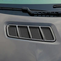 carbon fiber color car front hood air conditioning vent frame decoration sticker trim for mercedes benz ml gl gle gls x166 w166