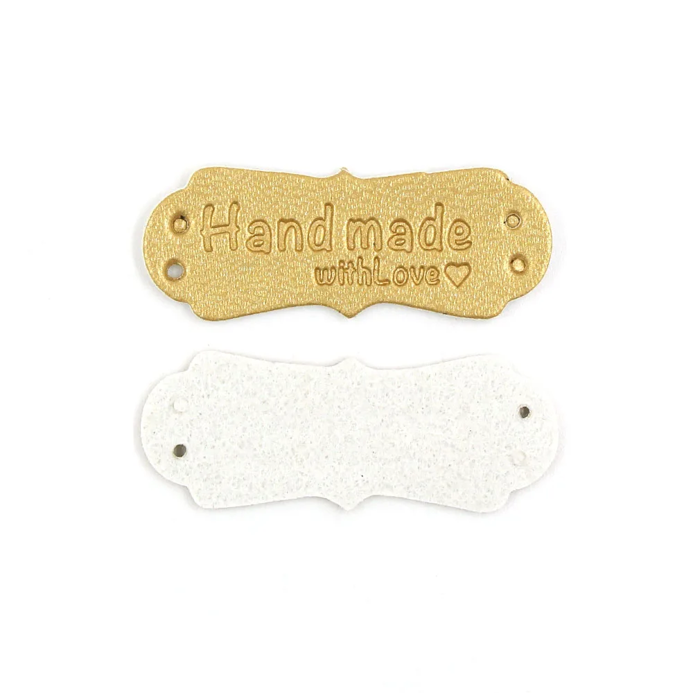 Этикетка золотистая/Серебристая/черная/белая ручная работа с любимыми бирками