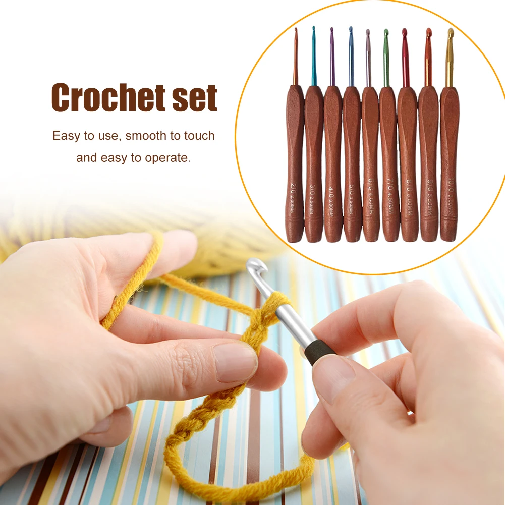 Бамбуковые вязальные спицы крючки для вязания ручной работы Вязание Плетеный