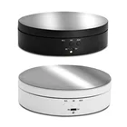 Вращающаяся на 3 скорости электрическая витрина с зеркалом, вращающийся на 360 градусов держатель для ювелирных изделий, батарея для фотографии, видео, съемки, реквизит