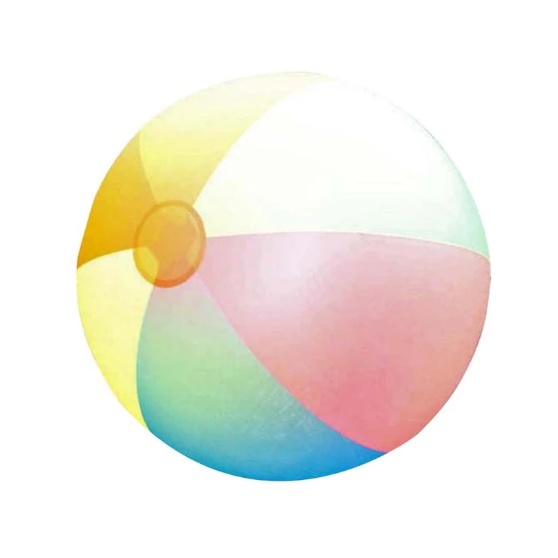 80 см Большой цвет воды надувной шар открытый пляж игрушка мяч бассейн газон игра