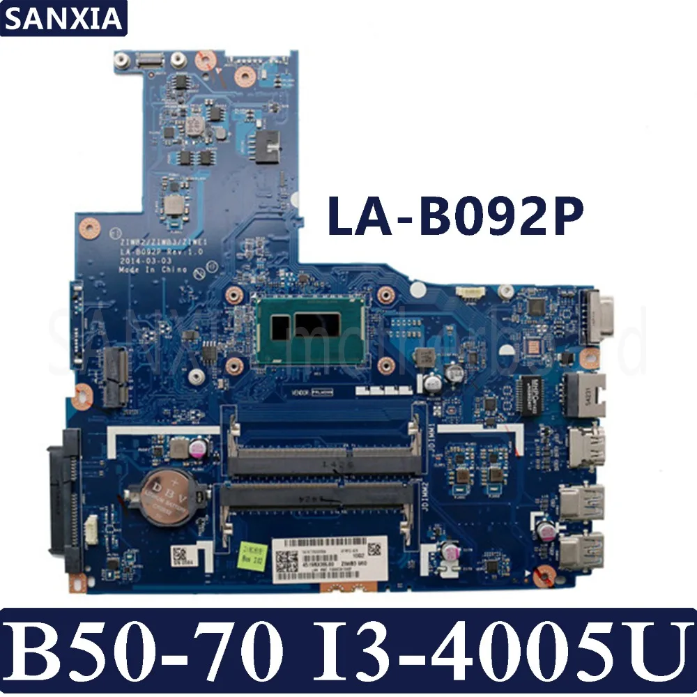Материнская плата KEFU LA-B092P для ноутбука Lenovo B50-70 оригинальная материнская |