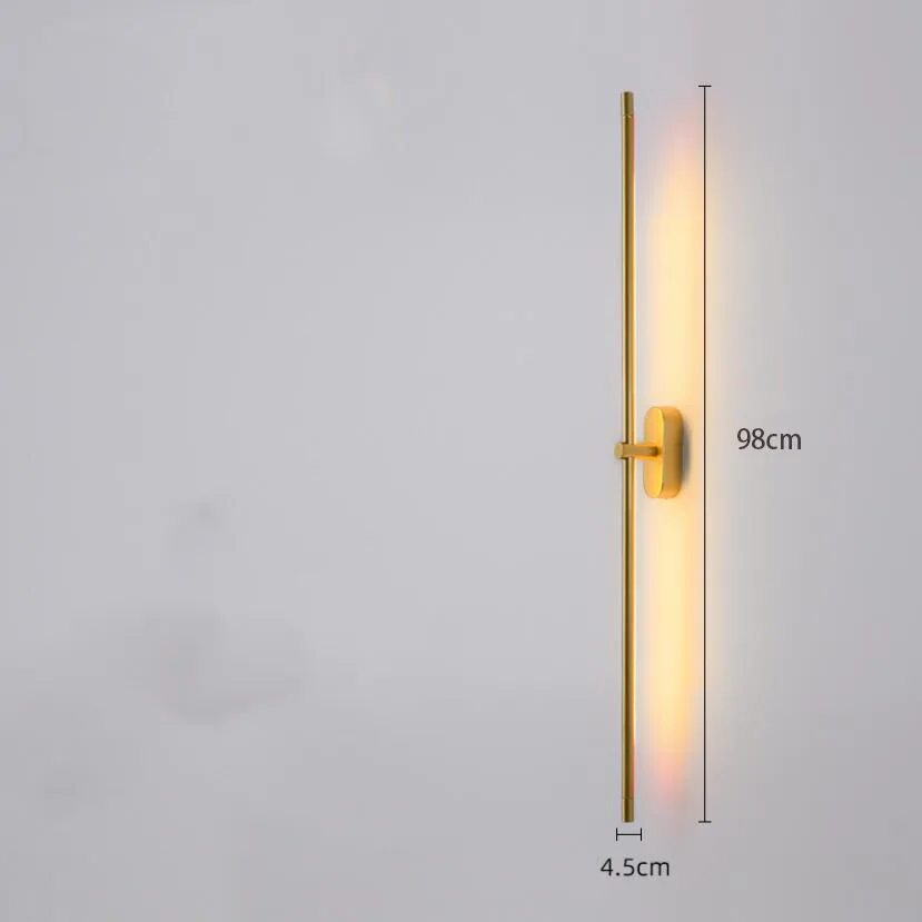 

Настенный светильник LOMAOJK черно-золотой