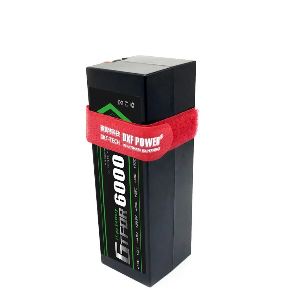 GTFDR Lipo 4S аккумулятор 14 8 в 6000 мАч 50C T Deans XT60 EC5 XT90 XT90-S Жесткий Чехол для 1/10 1/8 багги