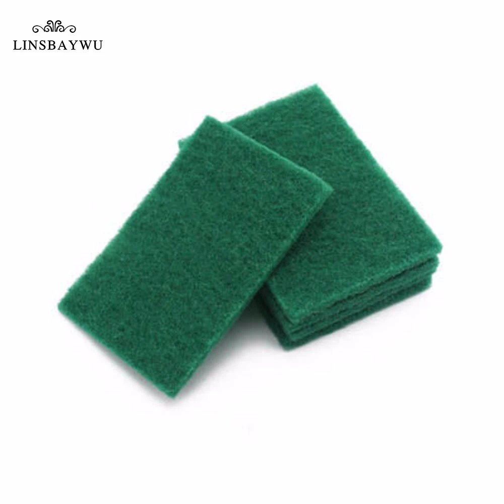 10 шт./компл. зеленый цвет Высокоэффективная шлифовальная подушечка салфетка для