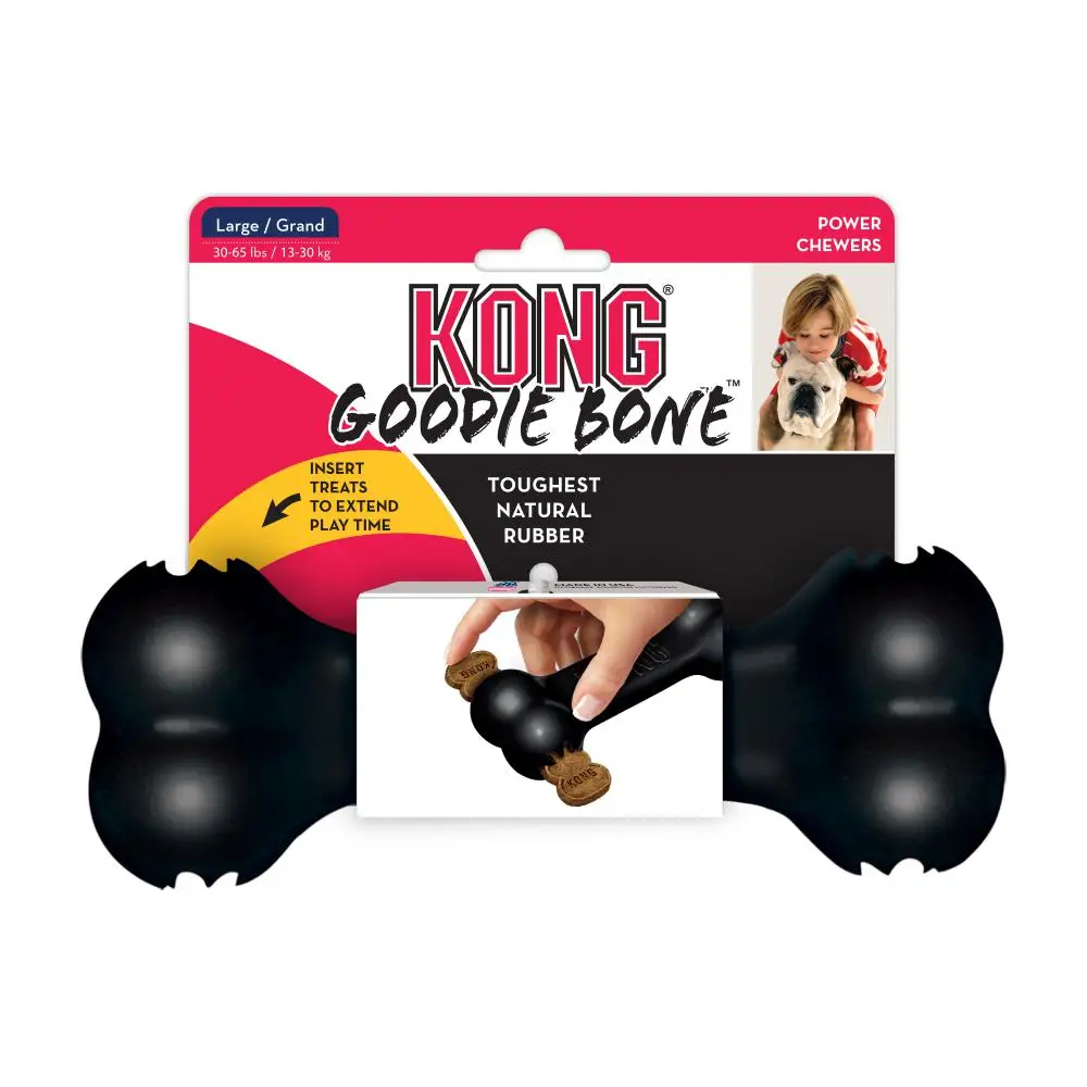 

L-Size KONG Extreme Goodie Bone Dog Toy