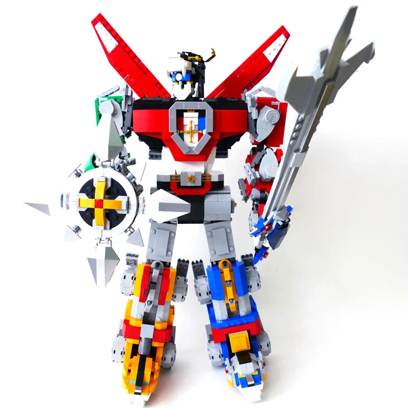 В наличии 2600 шт. совместимые модели Voltron Defender of The Universe 21311 строительные наборы