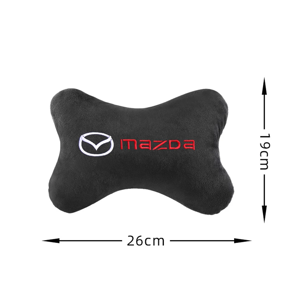 Хлопковая Автомобильная подушка для подголовника и шеи теплая сиденья Mazda 2 3 5 6 2017