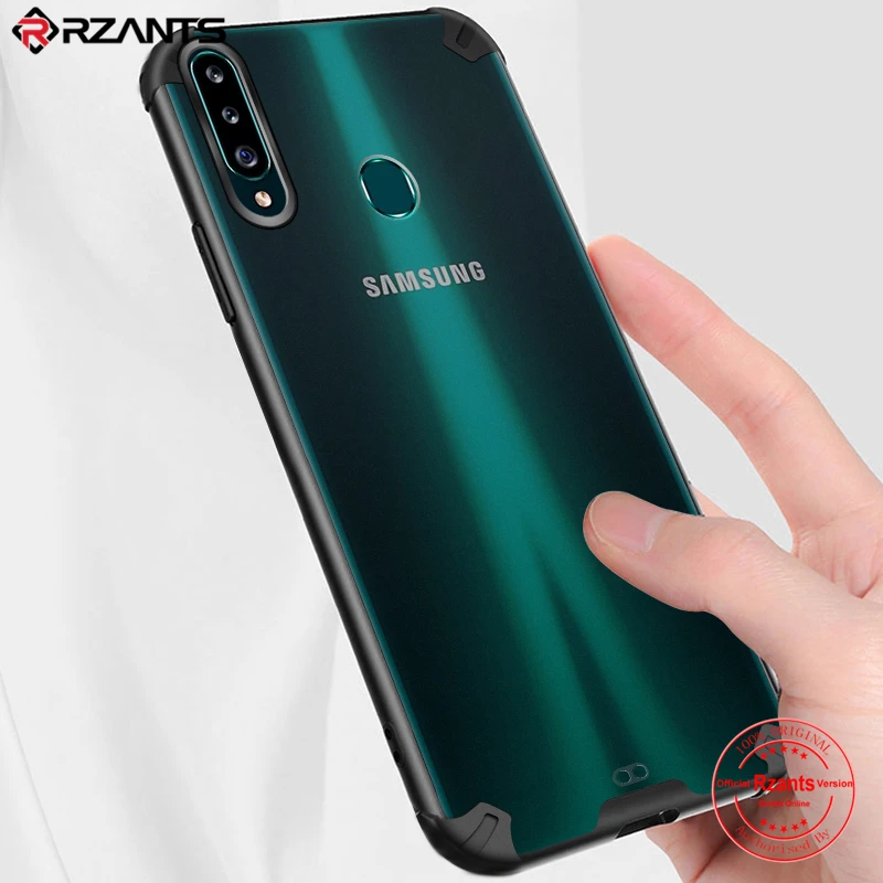 

Rzants For Samsung Galaxy A20s A50s A30s A50 Matte Case Starshine Through black Silica Gel Matte Slim Thin Phone Casing