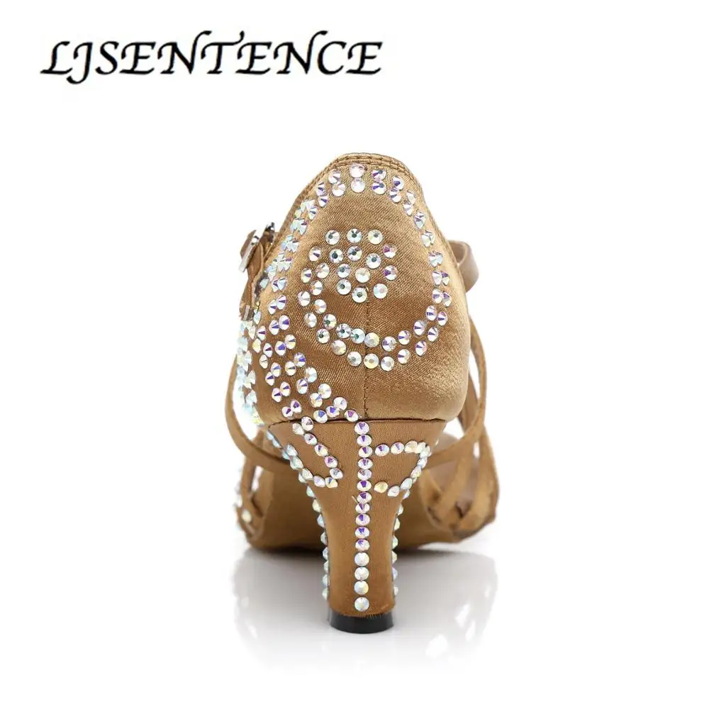 Для женщин для Бальных и латиноамериканских танцев обувь Бронзовый темно