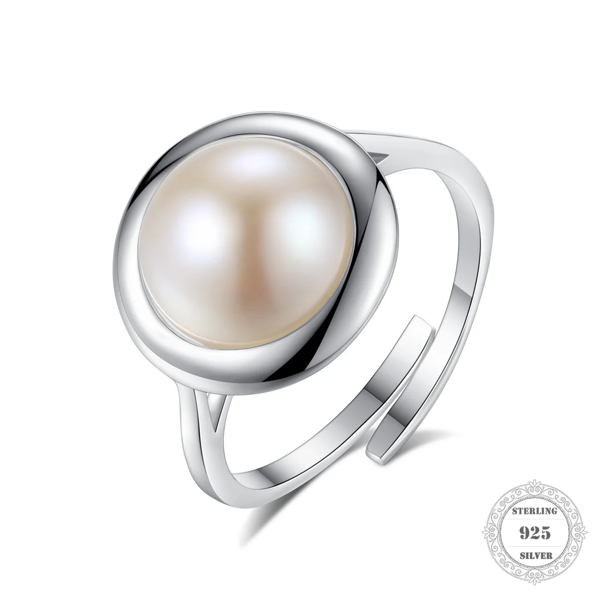 Пресной воды Жемчужное кольцо Томас и его Стиль Glam Модные Качественные украшения