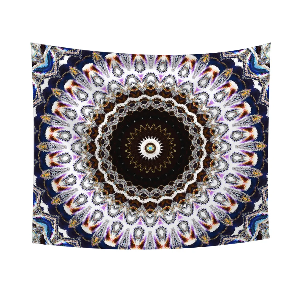Lychee Mandala Series Wall Hanging Tapestry Polyester Blanket Art Carpet Home Decorative | Дом и сад
