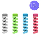 110 шт. волоконно оптический кабель протектор линии передачи данных цвета шнур протектор защитный чехол устройство для сматывания шнура питания и крышки для IPhone USB кабель для зарядки