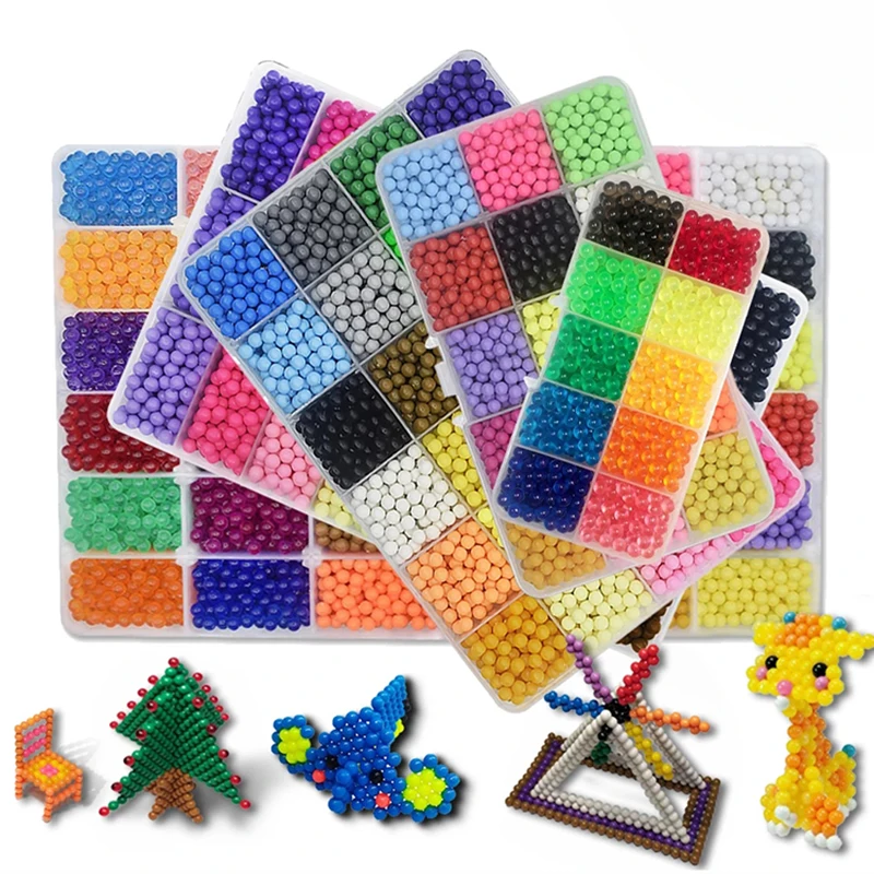 Водяной спрей Волшебный подарок 3D пазл бусины для самостоятельного изготовления