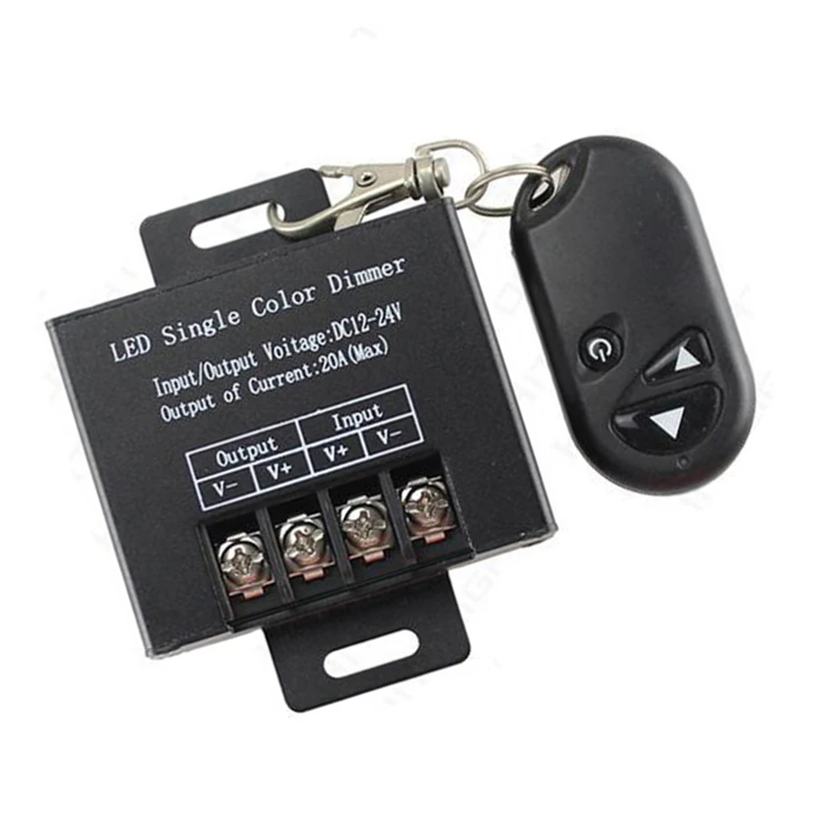D7 LED Одноцветный диммер с радиочастотным пультом дистанционного управления