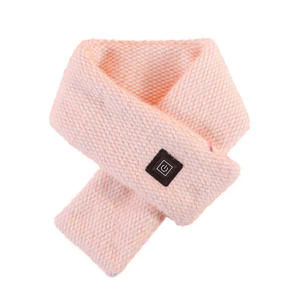 

Electric Heated Scarf 3-level Temperature Heating Scarf Cordless Heating Neck Pad USB Rechargeable Heated Neck Wrap for Women