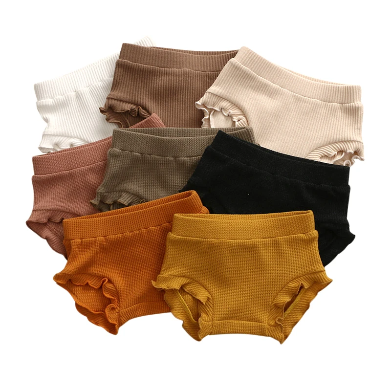 

Spring Summer Toddler Baby Girl Bloomers Boutique Casual Cute Solid Short Pants Wholesale