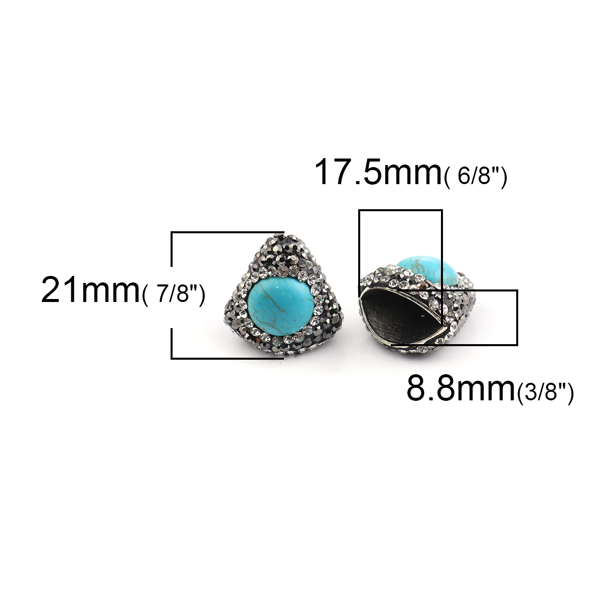 DoreenBeads сплав на основе цинка и смола Бохо шикарные бусины с кисточками