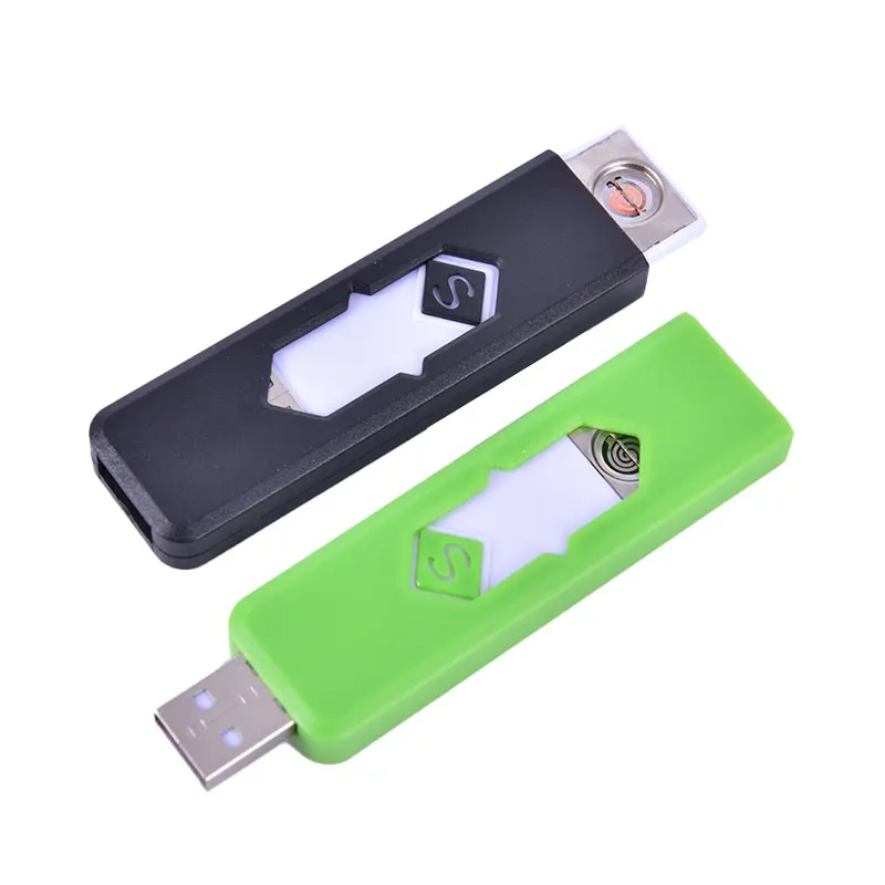 New Electric Touch Sensor Cool Lighter USB Rechargeable Portable Windproof 1pcs | Дом и сад