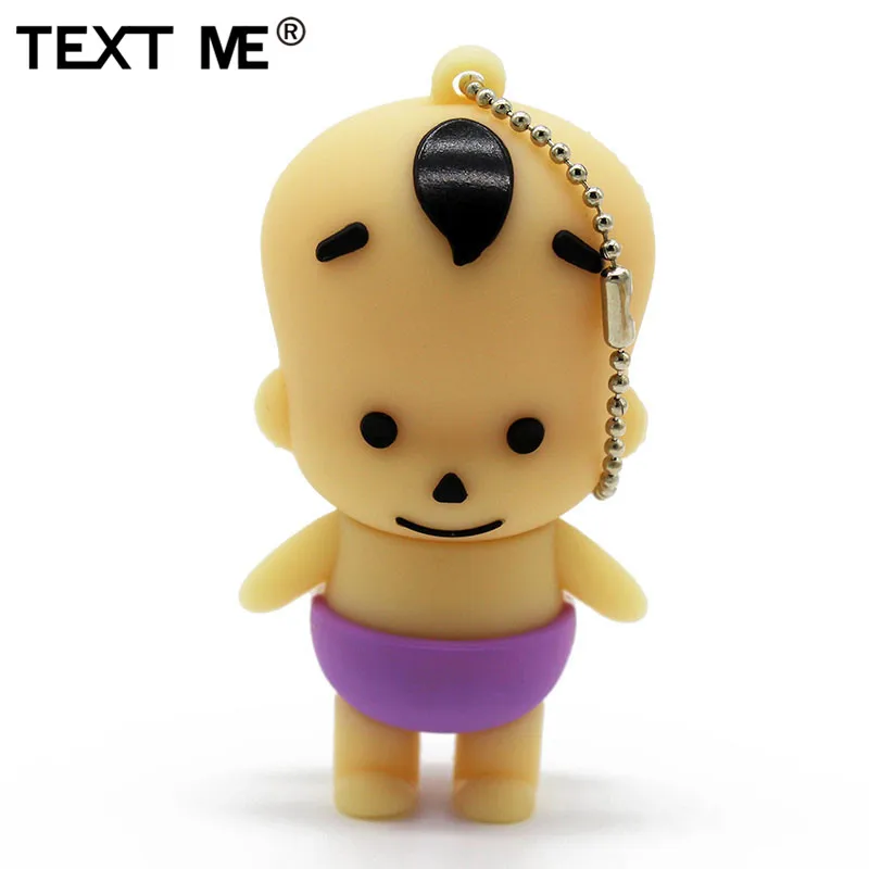 TEXT ME Симпатичный мини usb флэш накопитель 2 0 4 ГБ 8 16 32 64 флешка подарок usb|USB