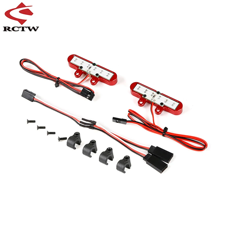 Задний фонарь CNC бампер задний светильник для 1/5 Losi 5ive t Rofun Rovan Lt King Motor X2 Запасные