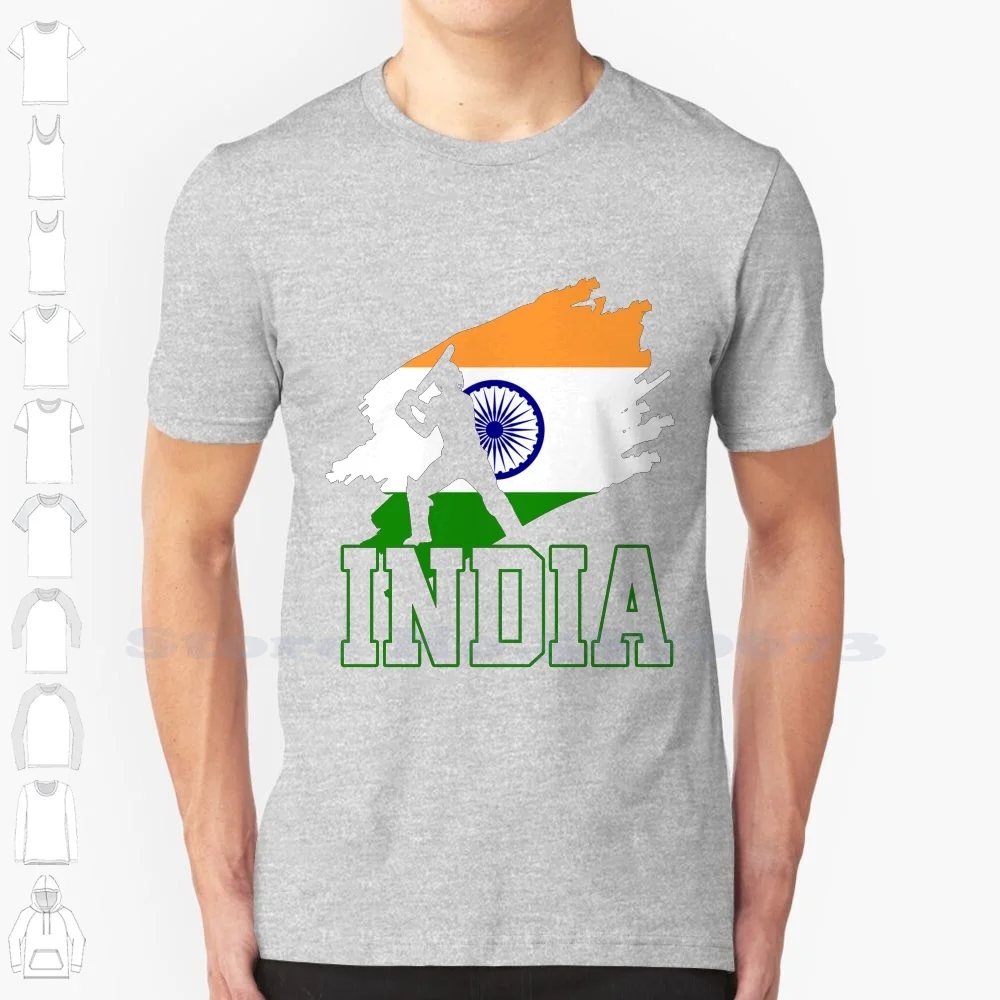 

Cricket Custom Funny Hot Sale Tshirt Cricket Cricket Player Cricket Cricket Team Cricket Fans Sports Athlete India Indian Flag