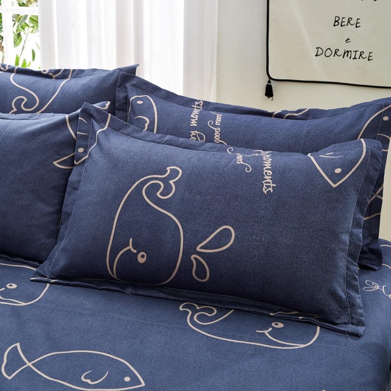 

Pillow Case Warm Skin-Friendly Plant Cashmere New Product Floral Plaid