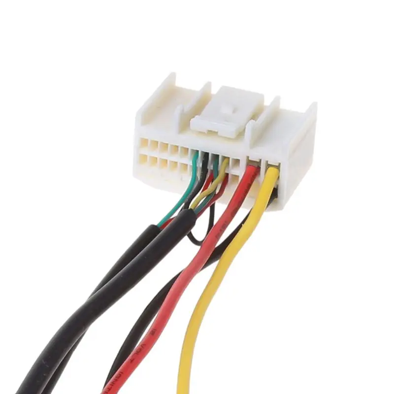 Car Audio CD Stereo Wiring Harness Adapter With USB/AUX(3.5mm) Plug For Hyundai IX35/Elantra/Santa Fe/Sonata Automobiles Cables |