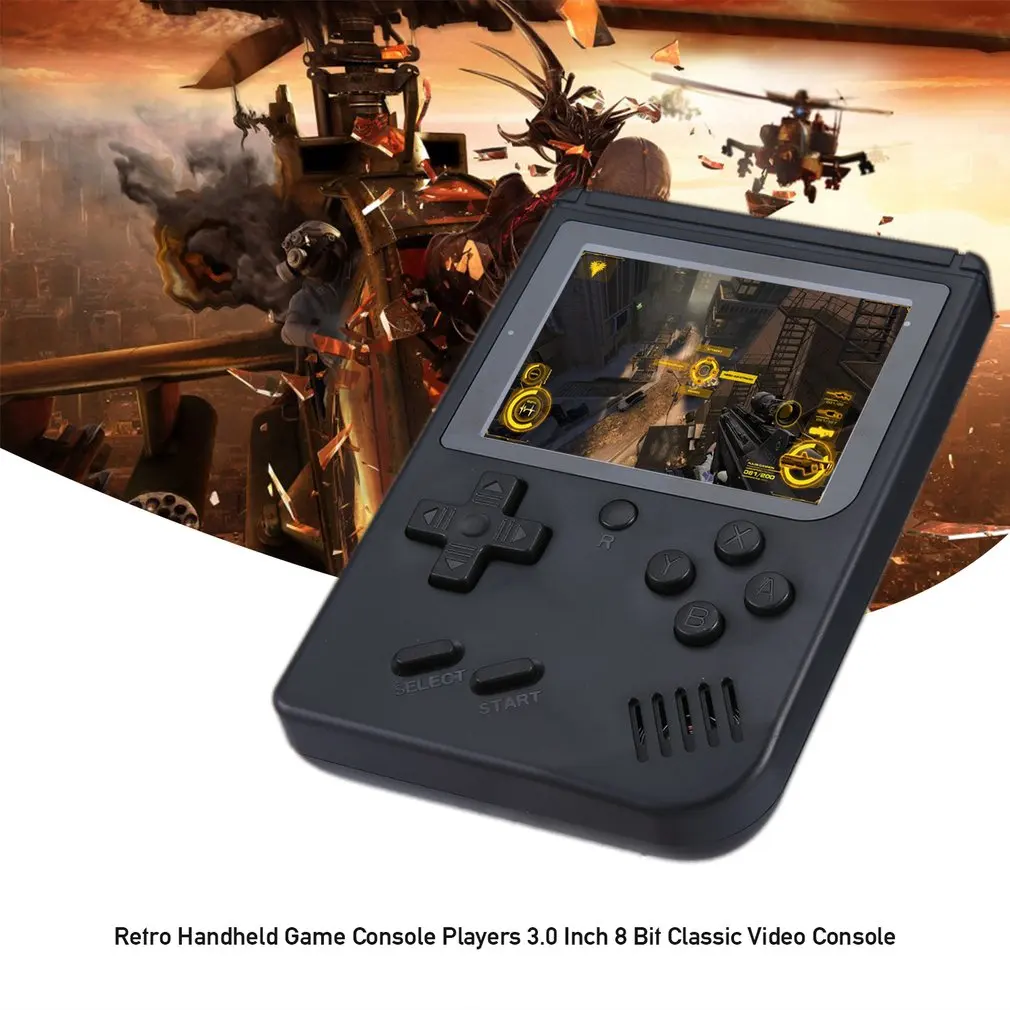 Ретро Мини Портативный Ручной 168 в 1 игровая консоль плееры 3 0 дюймов 8 бит