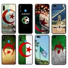 Черный чехол из ТПУ для Huawei Honor 20 Lite 10 10i 20S 30S 30, чехол для Honor 7A 5,45 7s 7C 5,7, чехол с флагом Алжира