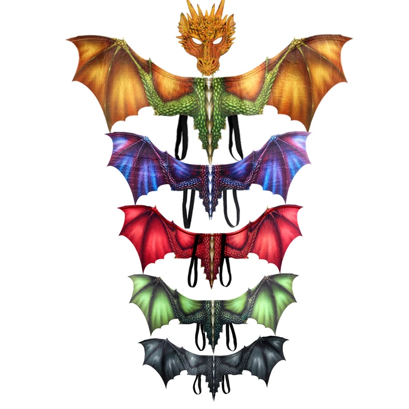 328 динозавр Косплей Костюм Маска дракона крыло костюмы на Хэллоуин для женщин