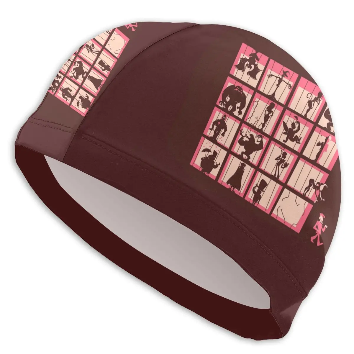 

sports goods Clown Swimming cap Adults Men/Women High Elastic Waterproof PU Fabric Swimming Caps