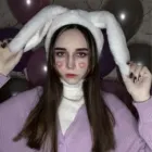 Шапка-ушанка Женская, длинная вечерние плюшевый кролик с ушами