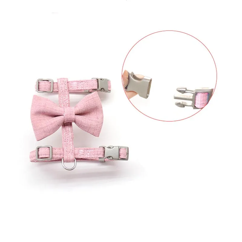 Роскошные милые повязки и поводки для кошек с бантиком Маленькие Средние котят