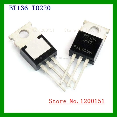 BT136-600E BT136 BT136-600 до-220 600 в 4 а | Электронные компоненты и принадлежности