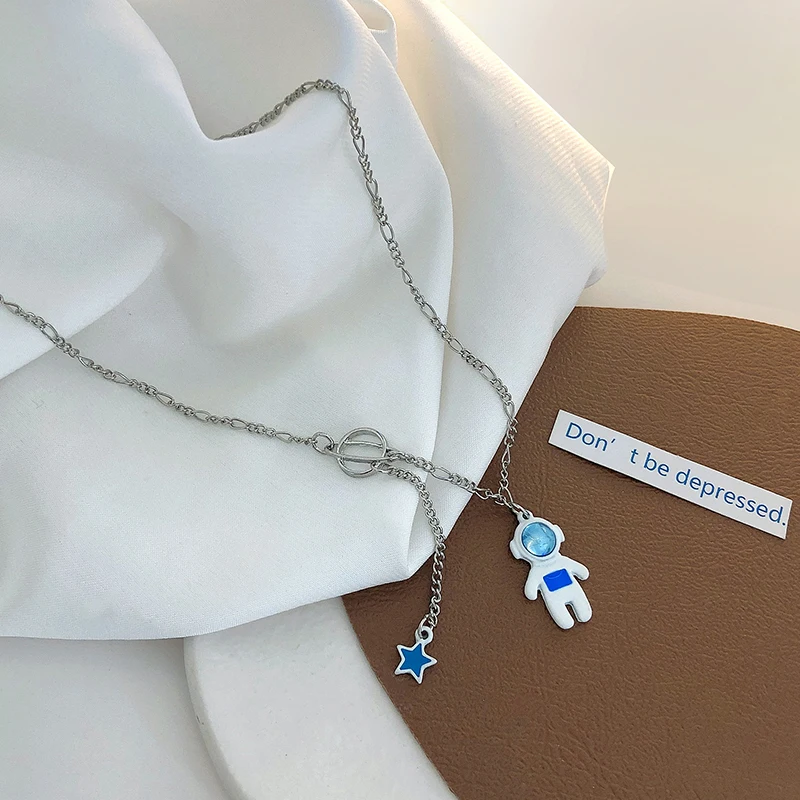 

Star necklace new choker INS simple decorative chain clavicle chain