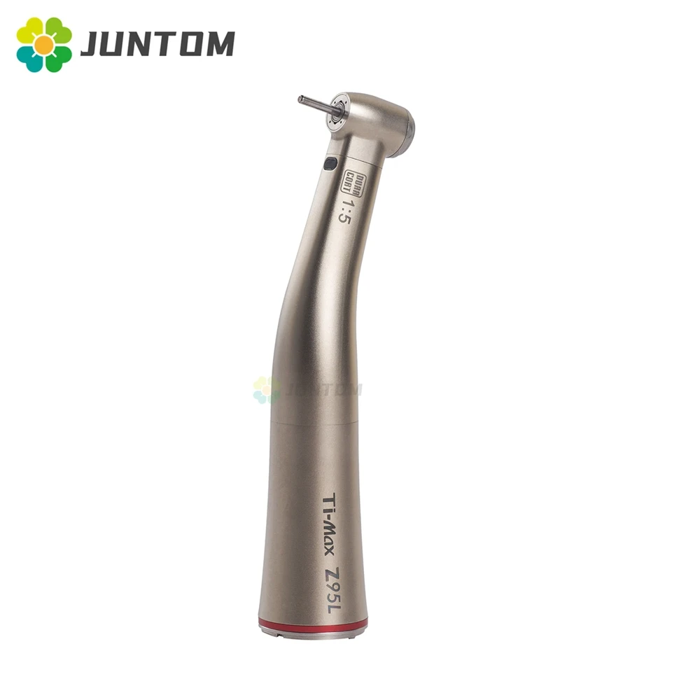 

Стоматологический, увеличивающий красное кольцо, против угла, низкая скорость, Quattro, водяной распылитель, низкий нажим, наконечник с оптичес...