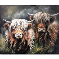 new 5d diy diamond painting full squareround drill yak cow 5d daimond painting embroidery cross stitch crystal mosaic picture